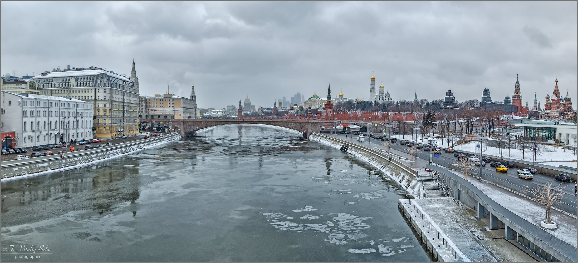 Панорама с видом на Кремль