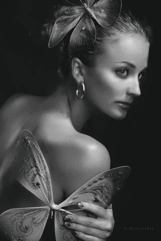 Portrait. Studio A. Krivitsky.