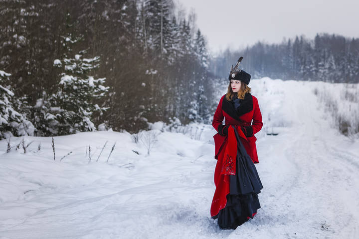 The Lady in Red