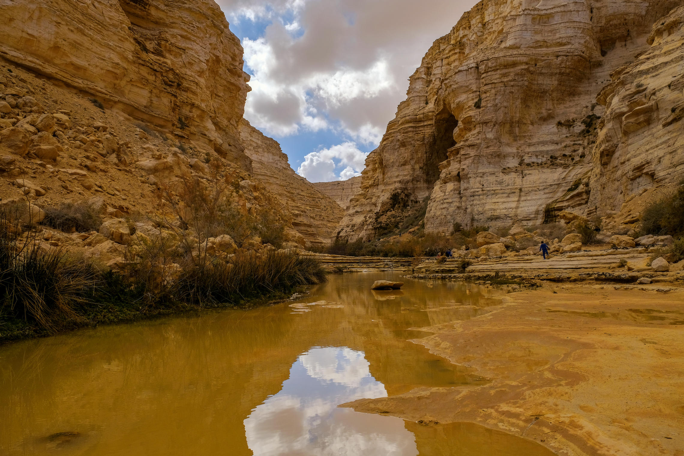 Пустыня Негев, ущелье реки Цин