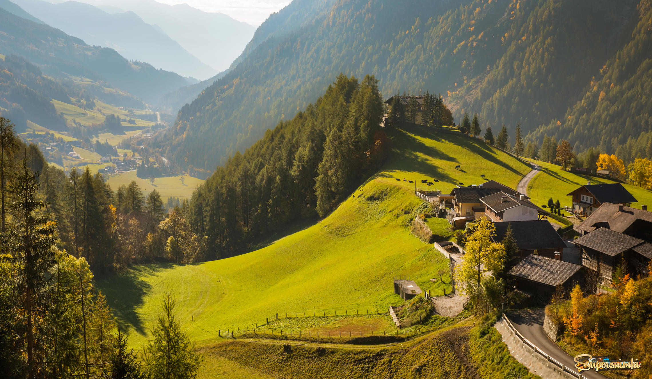 Альпийская долина. Австрия-2018.