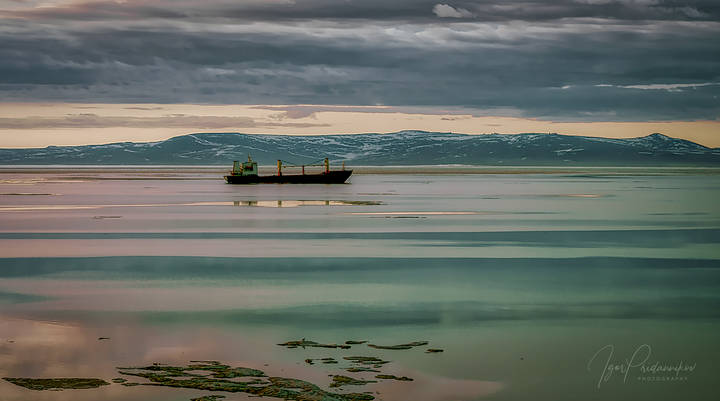 Природа пишет акварелью