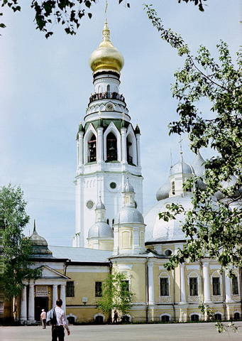 Колокольня Вологодского Кремля.