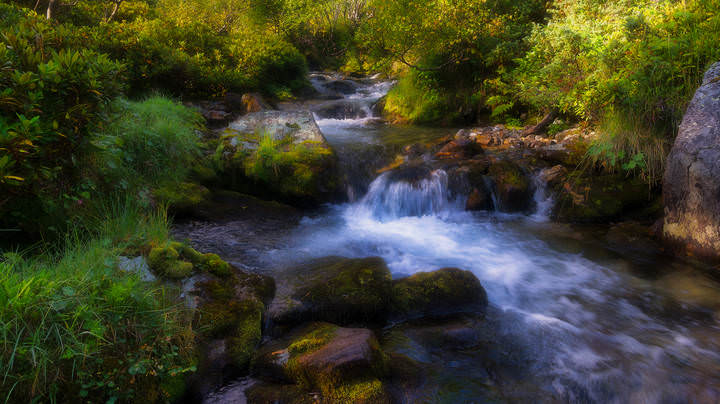 За водой