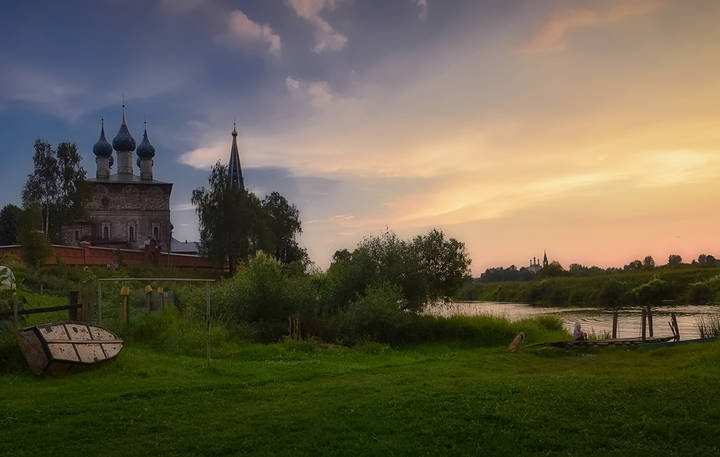 evening in Dunilovo