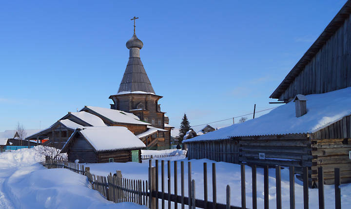 Конецдворье.Никольская церковь.