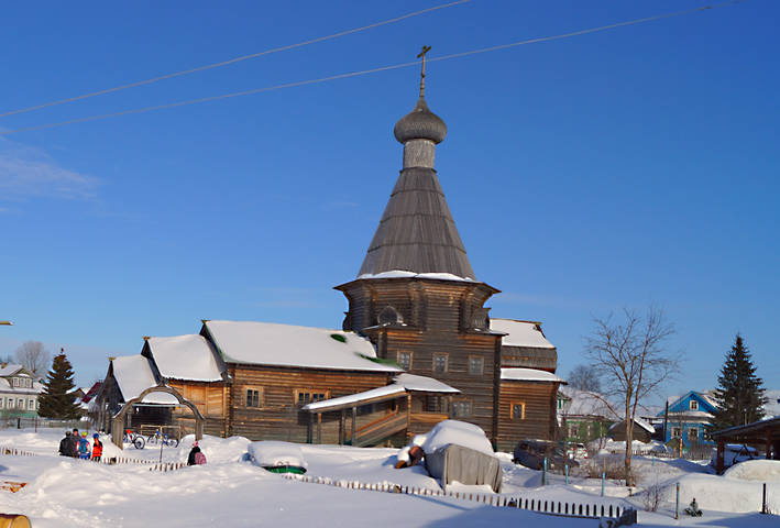 Конецдворье.Никольская церковь.