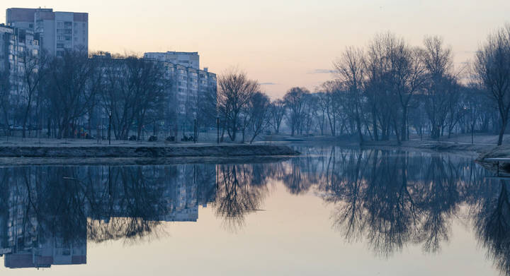 Городское утро