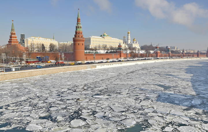 весенний ледоход 