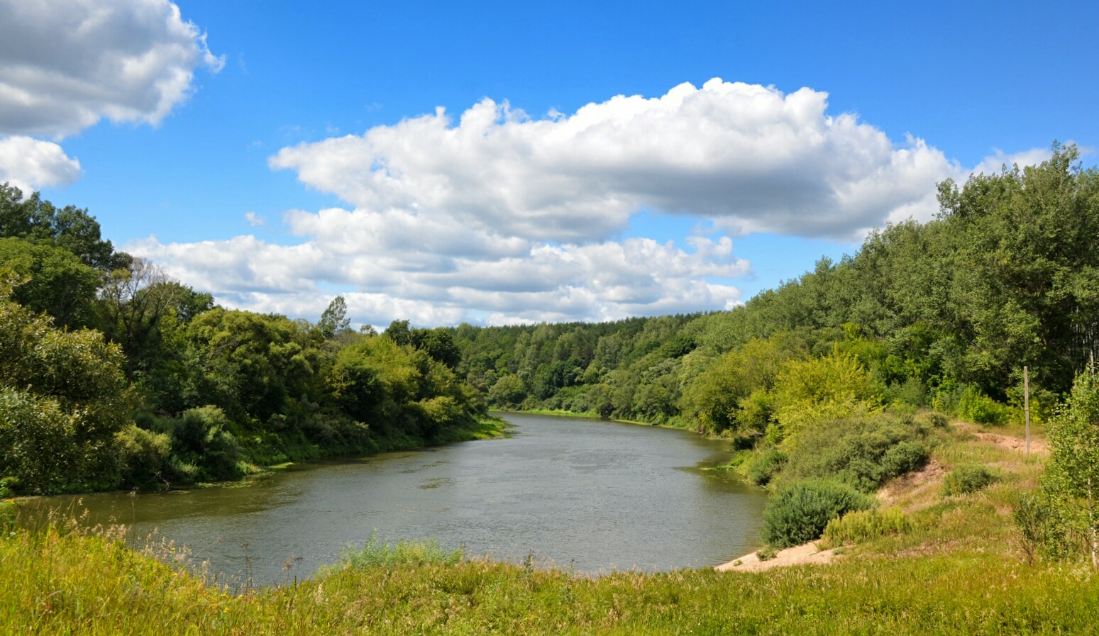 Река Березина в Краснинском районе