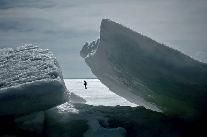 Ice catcher 