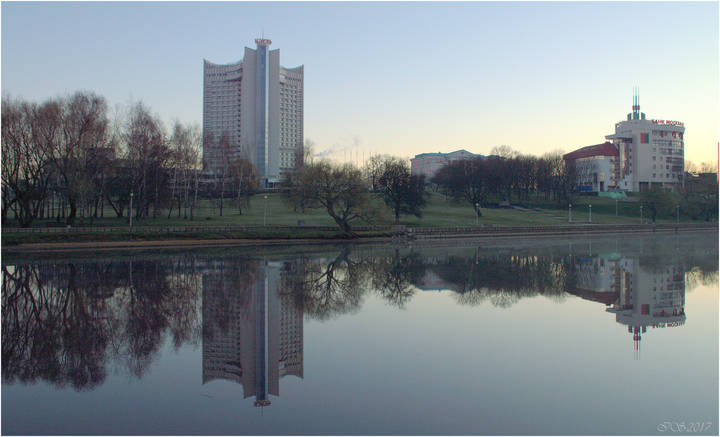 утро в городе *