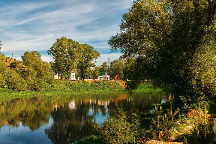 Провинциальный городок.