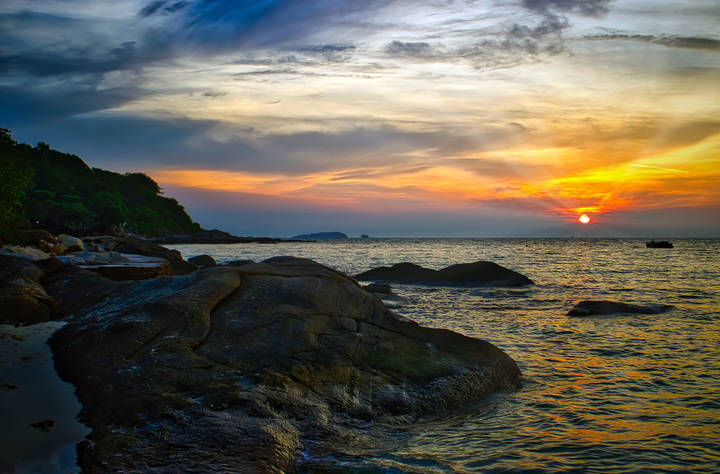 Early morning. Koh Samed. Thailand.