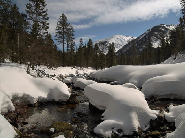 Весна в горах