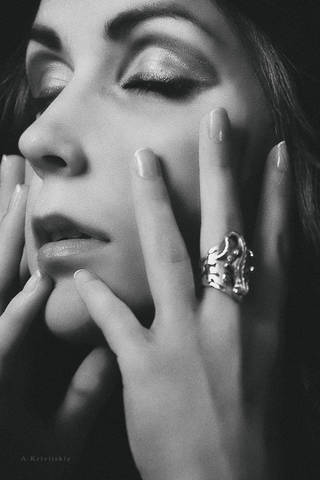 Portrait. Studio A. Krivitsky.