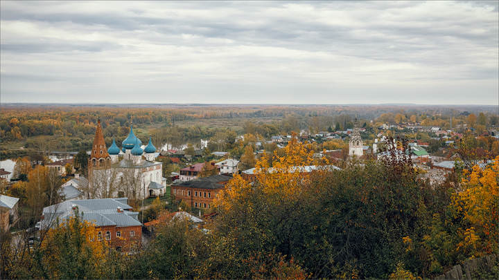 Осень, вид с Пужаловой горы...
