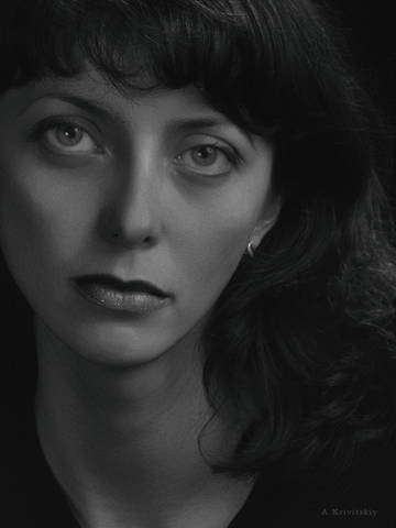 Portrait. Studio A. Krivitsky.