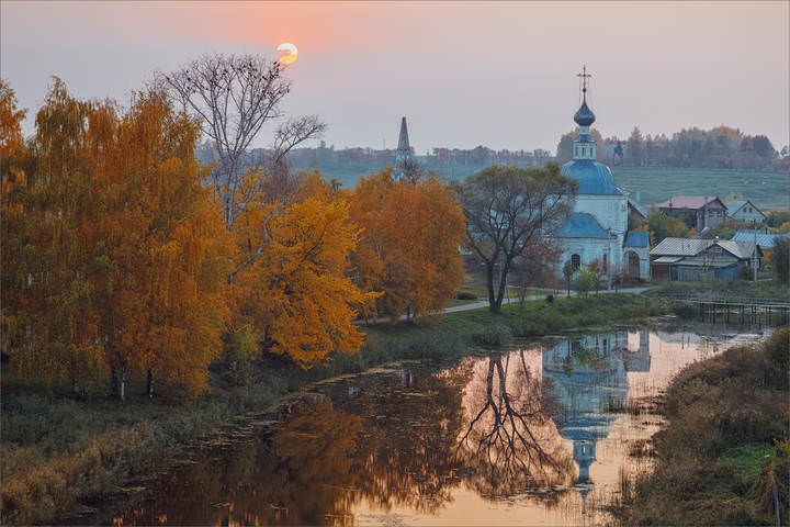 Осенний вечер в Суздале...