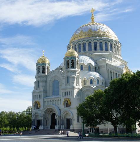 Белоснежное чудо Кронштадта