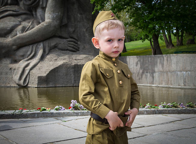 Суровый воин с берегов Волги