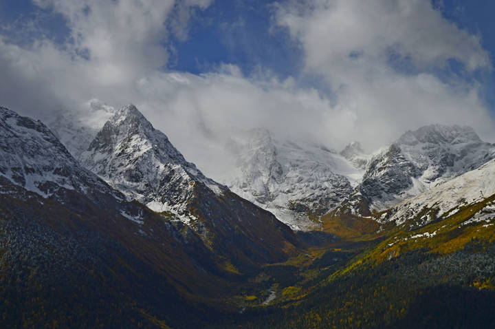 Домбайская осень.........