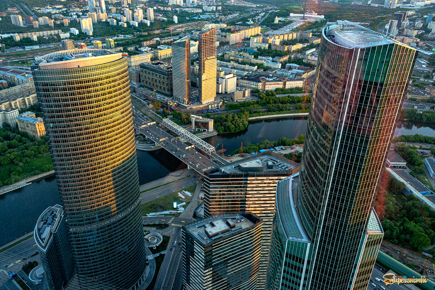 Москва с высоты 89 этажа #1