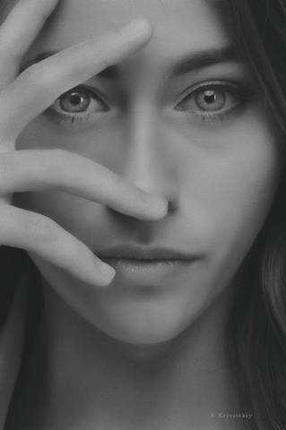 Portrait. Studio A. Krivitsky.