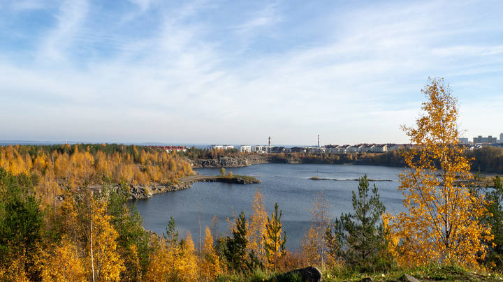 Карьер  в Городе Петрозаводске