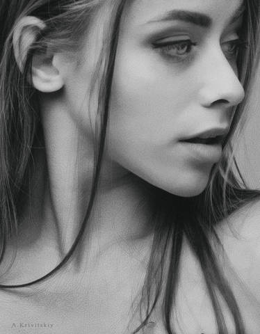 Portrait. Studio A. Krivitsky.