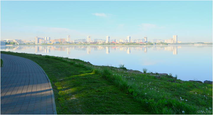 утро в городе**
