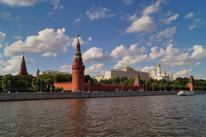 Московские виды. Кремль.