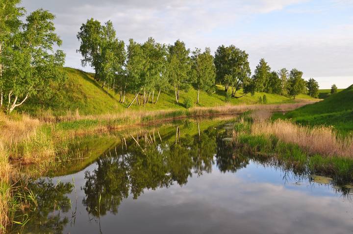 Утренняя река