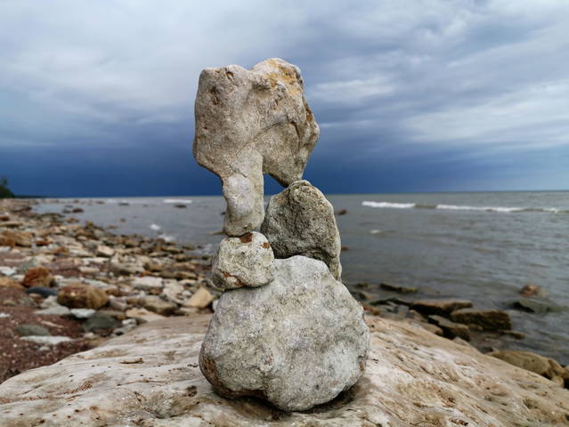 Перед грозой . пляж Сака.Эстония.