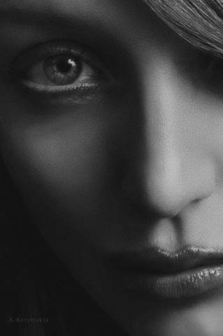 Portrait. Studio A. Krivitsky.