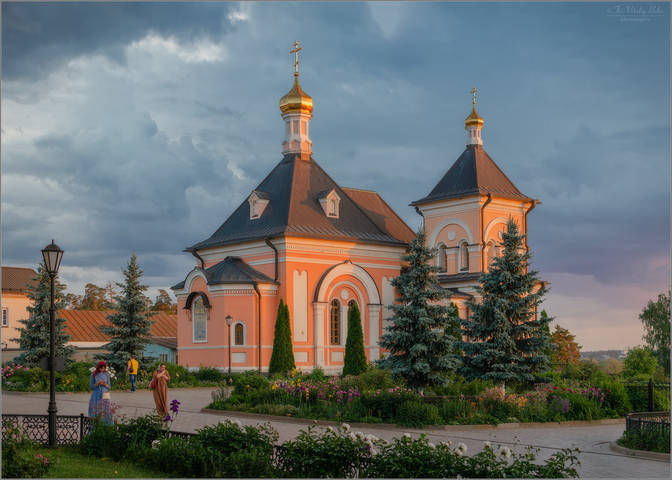 Летний вечер в Оптиной