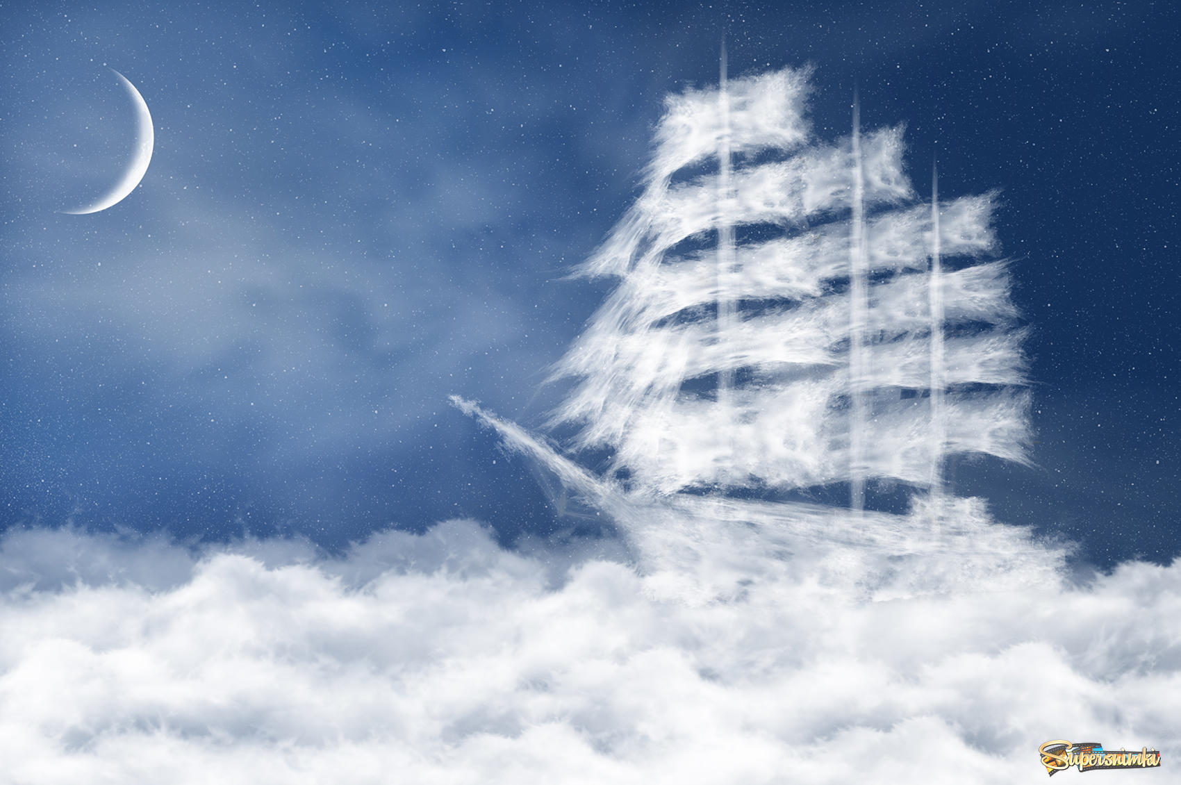 Небесный пароход. Корабль в облаках. Корабль из облаков. Паруса в небе. Корабль в небе.
