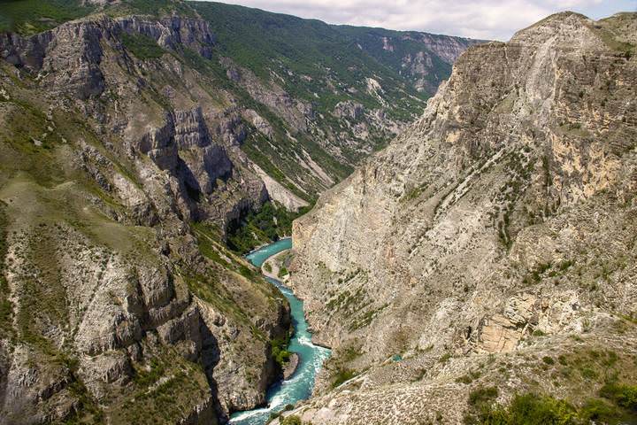 Чиркейская ГЭС.