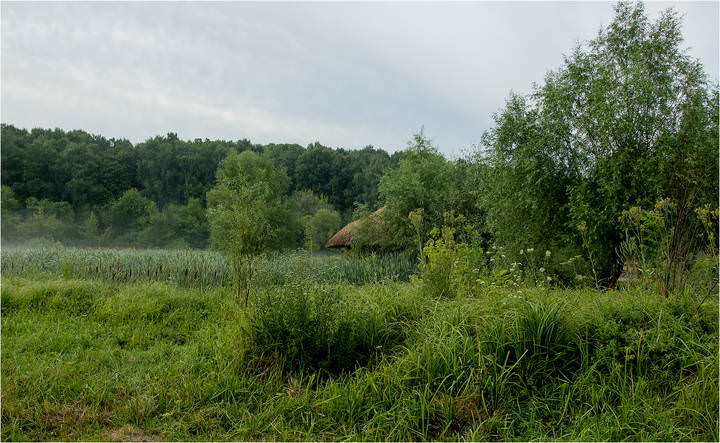 Беседка в стиле ретро