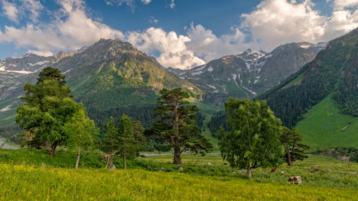 Пейзаж в горах
