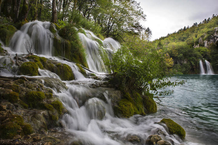 Плитвицкие озёра и водопады. Хорватия. 