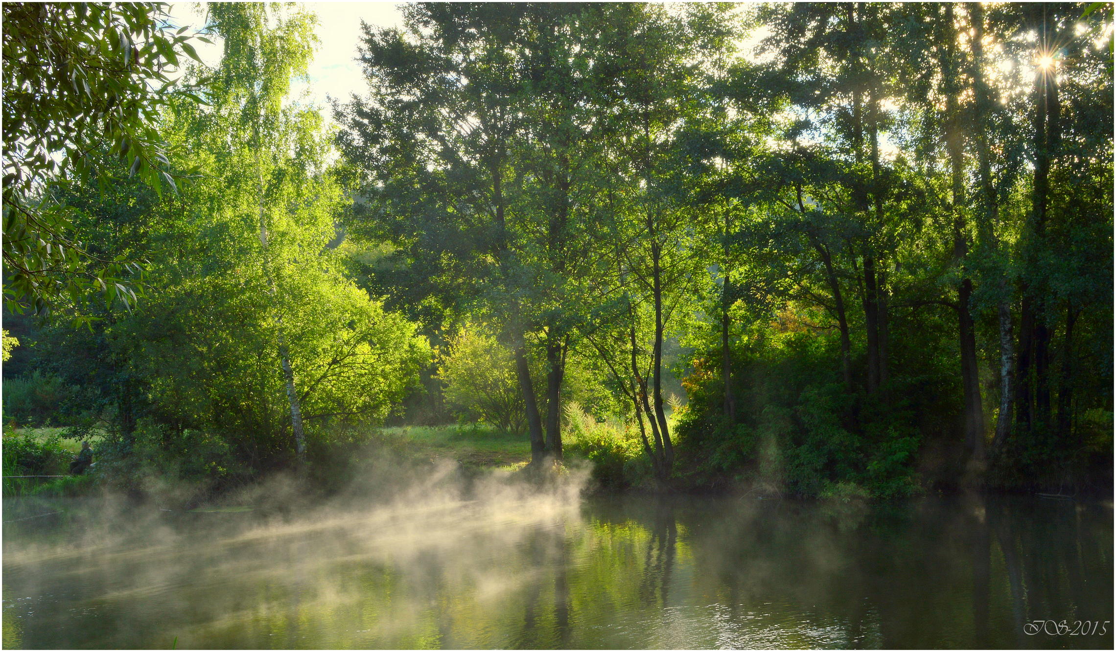 утро на реке Свислочь*