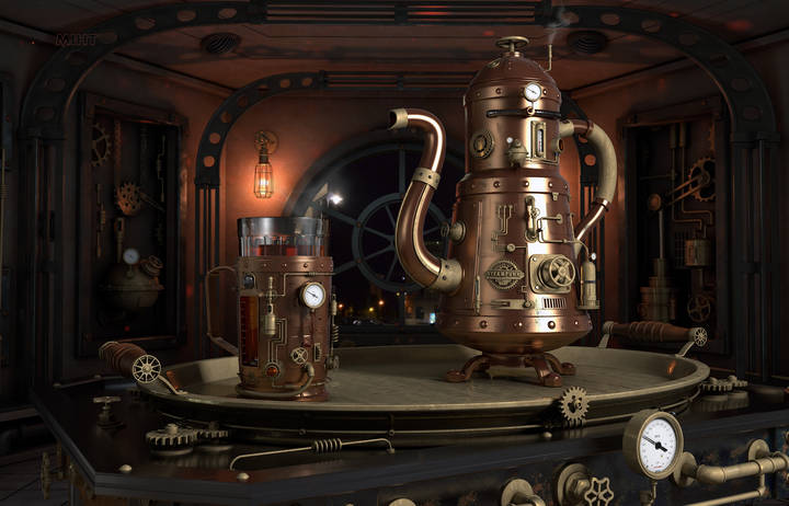 Steampunk tea
