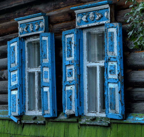 Голубые ставеньки