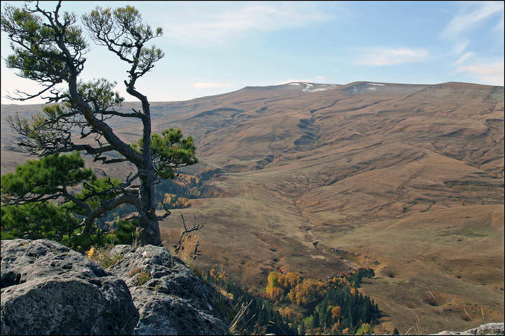 Плато Лаго Наки Адыгея осень