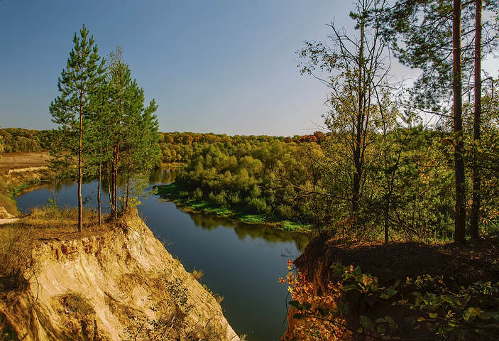 Осень на реке Десна