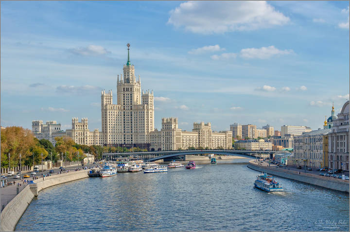 Речные прогулки по Москве-реке