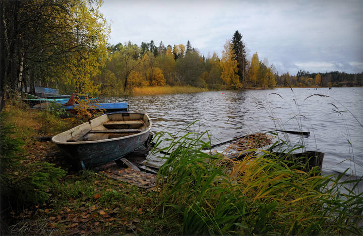 Осенние лодки