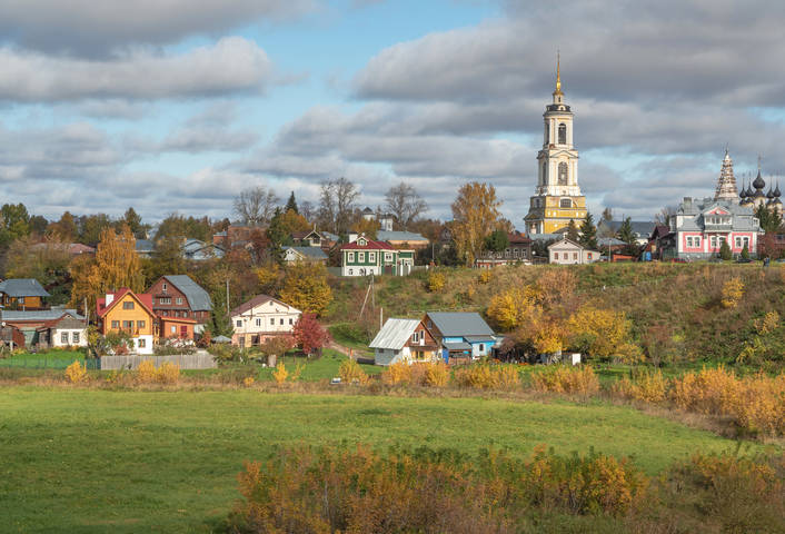 Золотая осень. Суздаль