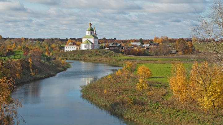 Золотая осень. Суздаль